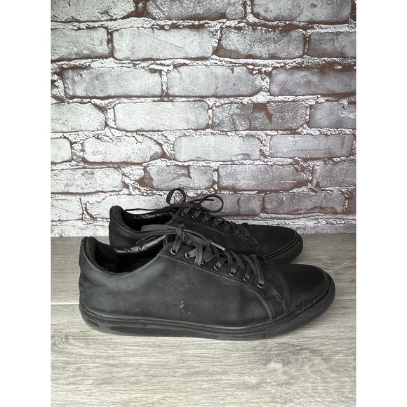 Thursday Everyday Triple Black Matte Premier Low Top Sneakers Walking Men Sz 10 main image 14